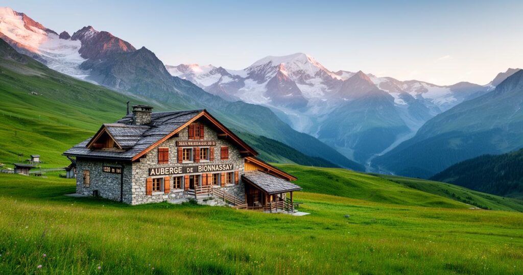 Cultura alpina en Auberge De Bionnassay (1320m), Saint Gervais – Francia | Guía TMB: Descubre las costumbres de montaña